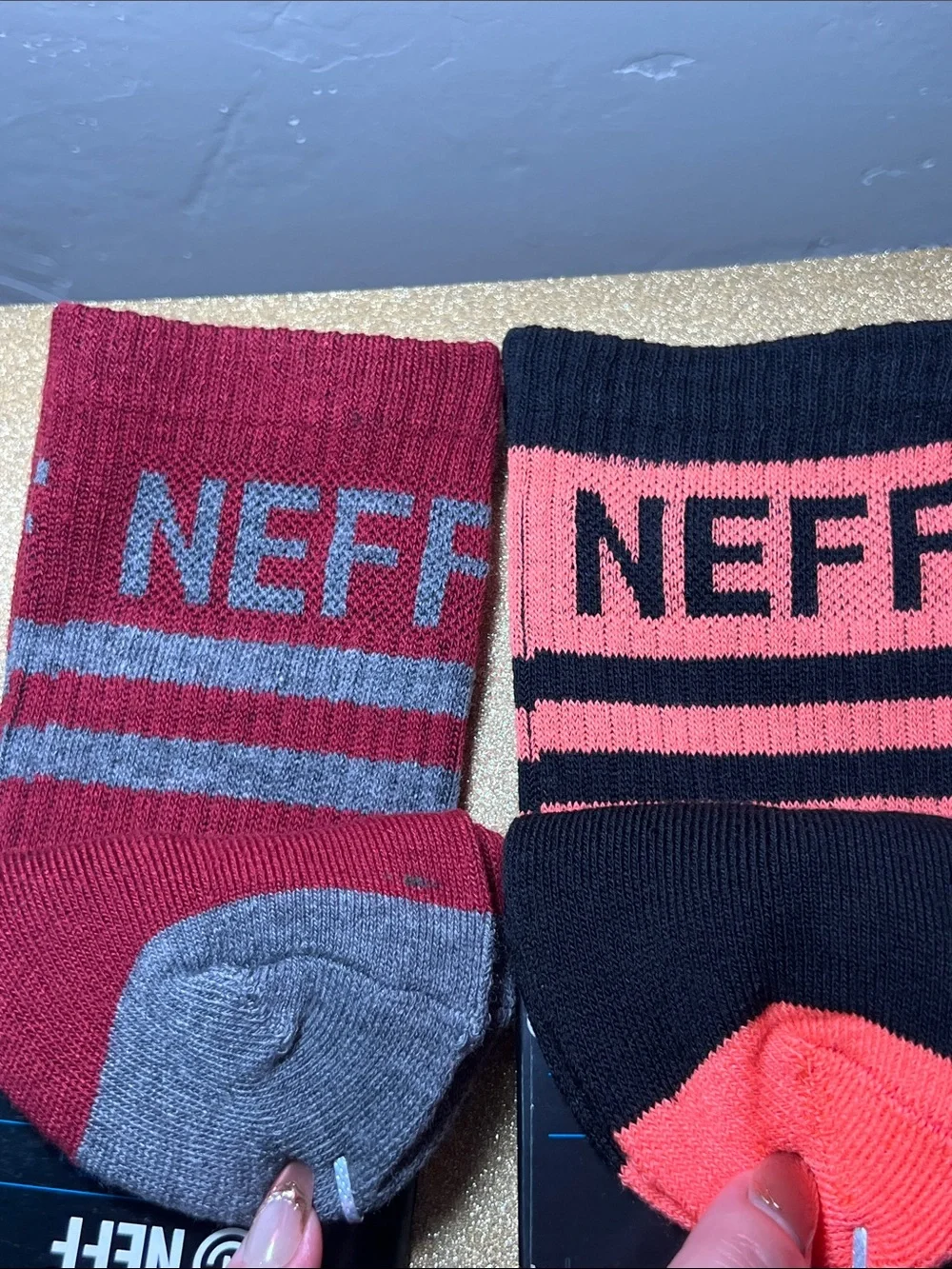 NWT Neff Crew Socks Various Colors
